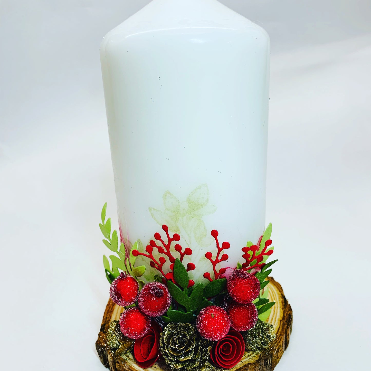 Decorated Christmas Candle -Sunday 8th December 2024 - 10am - 1pm