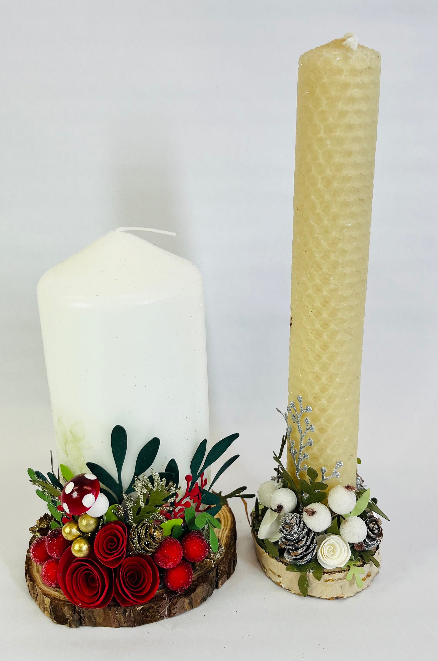 Decorated Christmas Candle -Sunday 8th December 2024 - 10am - 1pm